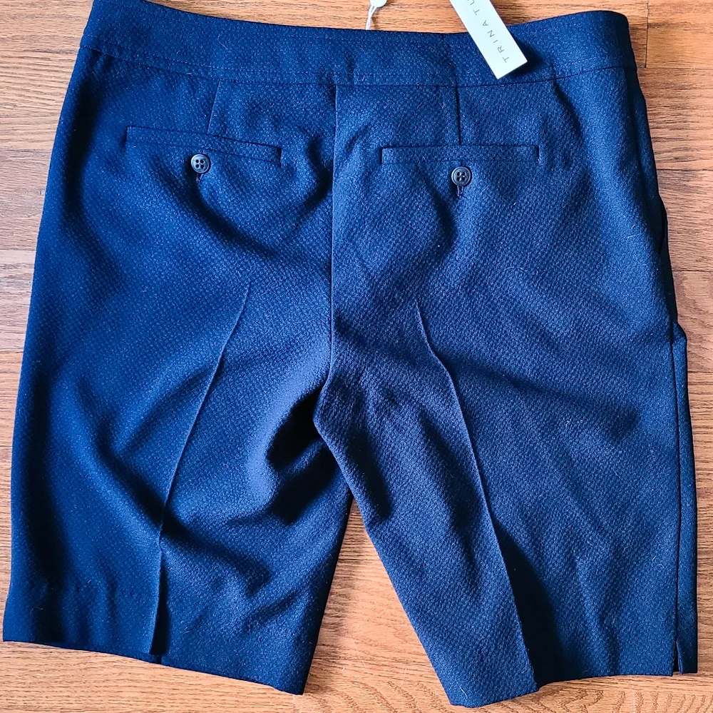 Trina Turk Benni Navy Women's Bermuda Shorts